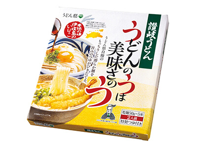 うどん県 讃岐うどん5束つゆ付